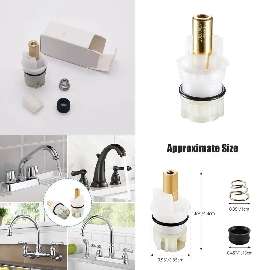 652F Faucet Stem Replacement RP25513 FAUCET STEM ASSEMBLY FAUCET ชิ้นอะไหล่แทนที่ง่ายต่อการติดตั้งสำหรับ Faucet 1
