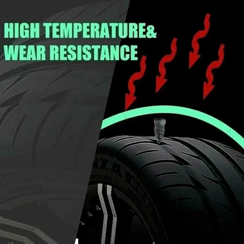Vacuum Car Tyre Repair Rubber Nail Set Tire Screws Tubeless Repair Tools Kit for Motorcycle Truck - Image 4