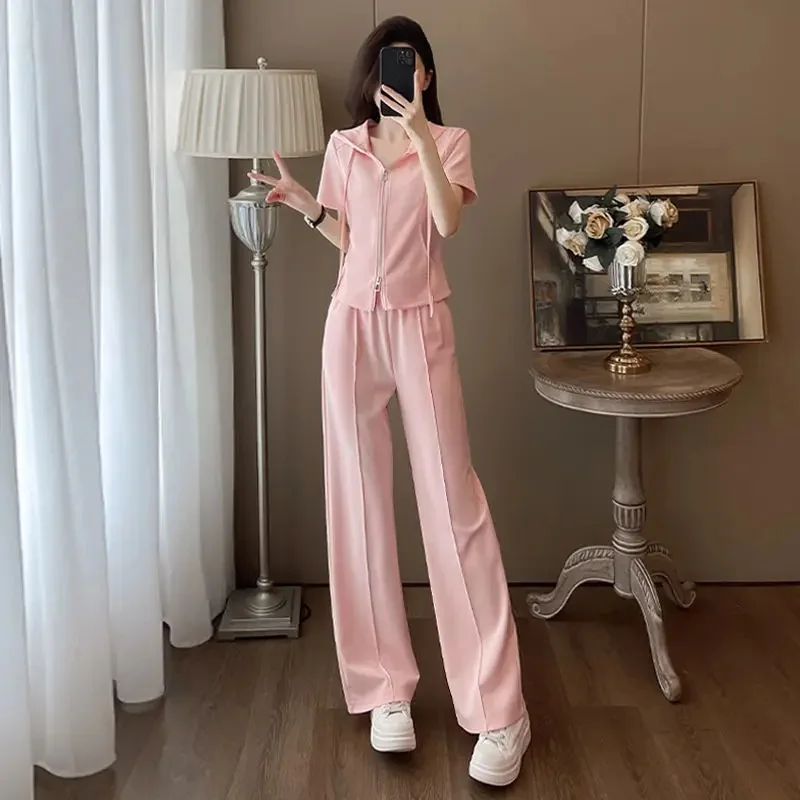 مجموعة ملابس رياضية كاجوال للسيدات صيف جديد موضة ا...