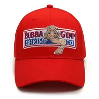 Модная дизайнерская шляпа 1994, BUBBA GUMP SHRIMP, бейсболка для мужчин и женщин, спортивные шапки, летняя кепка, повседневная кепка с вышивкой, кепки Форреста Гампа