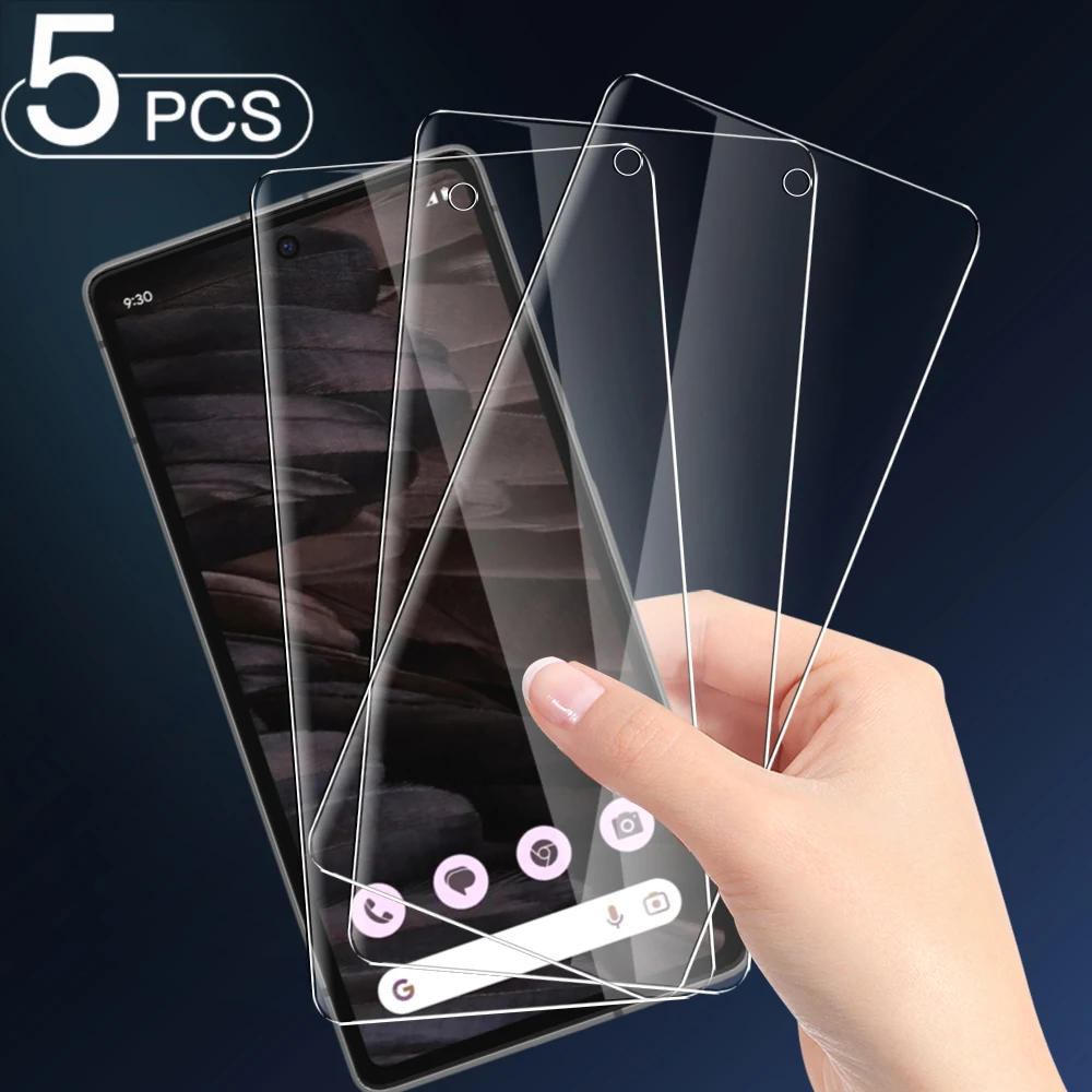 1/3/5Pcs 9H Vetro Temperato Premium Per Google Pixel 7A Screen Protector Hd Pellicola Protettiva Trasparente Per Google Pixel 7A 5G Glass