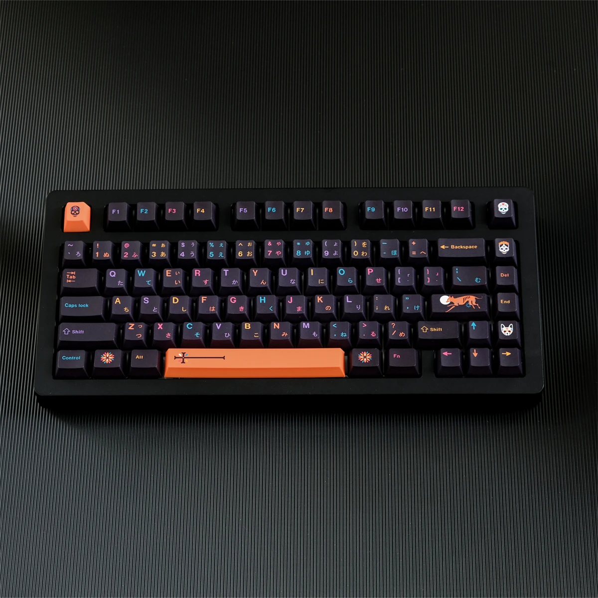 Gmk mictlanキーキャップ129キーpbt 5-サイド昇華型チェリー 