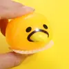 New Squishy Funny Egg Yolk Squeeze Toys Vomit Custard Bun Stress Ball Creative Stress Relief Sticky Decompression Toys For Kids 2