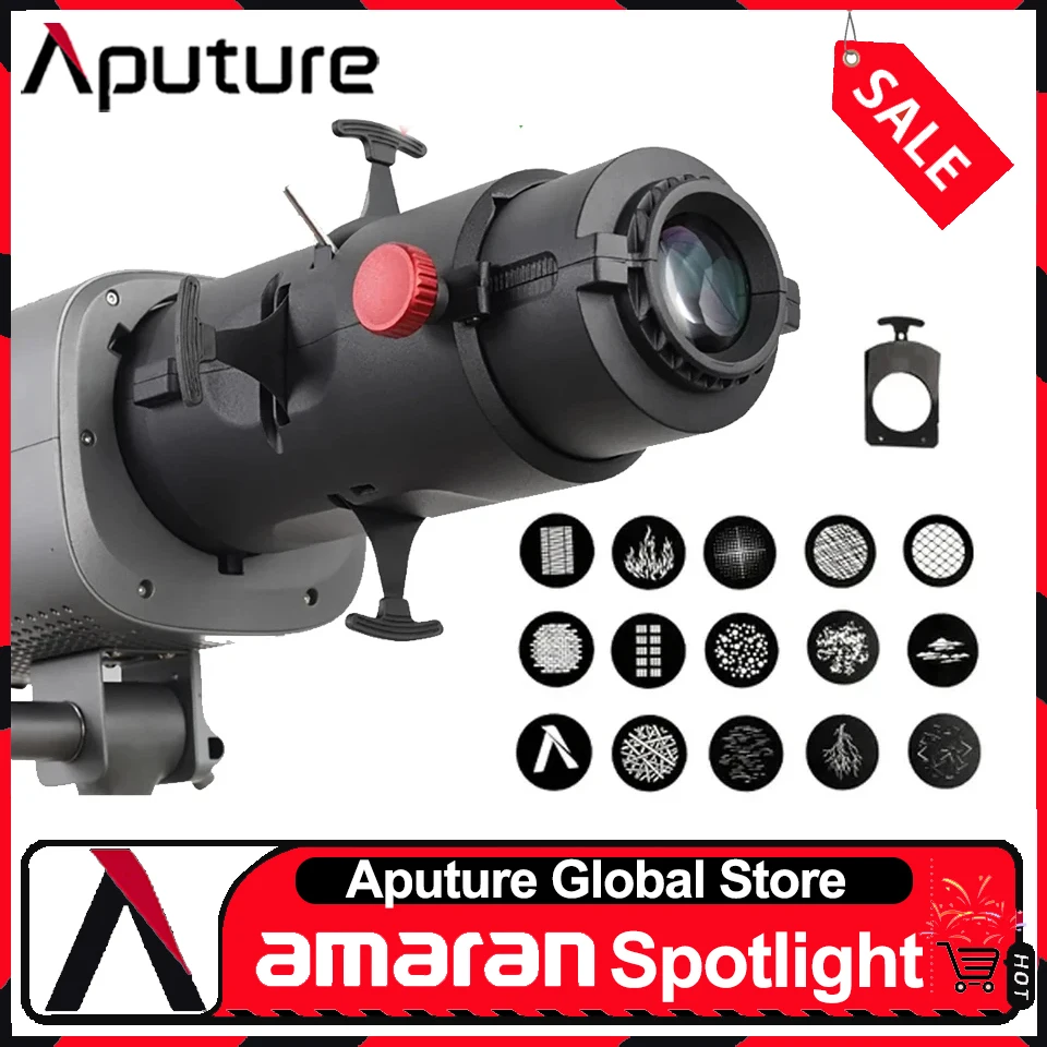 Aputure-Amaran-Spotlight-SE-19-or-36-Bowens-Mount-Point-source-Lens ...