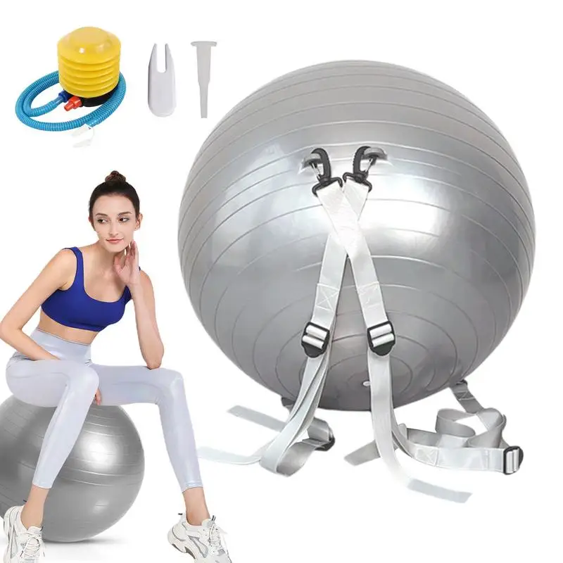 

Exercise Balls For Working Out Weighted Balls For Exercise Weighted Exercise Adjustable Shoulder Straps Assist Multifunctional