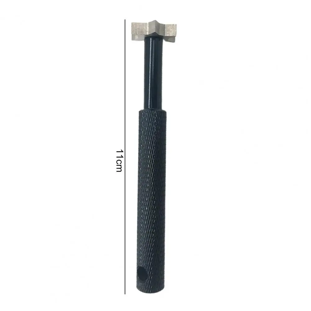 1 Set Golf Club Sharpening Tool With 6 Heads Compact Size Sharpener Reusable 6-Tip Golf Club Re-Grooving Cleaning Tool 6