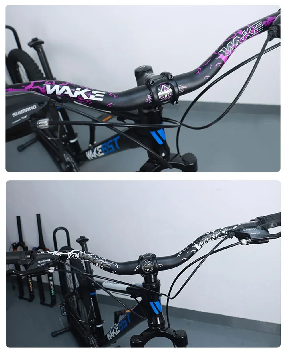 Wake Manubrio Mtb 780 MTB Bike Handlebar 720mm Bicycle Bar