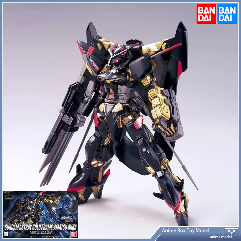

Gundam Bandai HG 1/144 SEED 59 MBF-P01-Re2 Золотая рамка AMATSU Мина модель в сборе оригинальный продукт