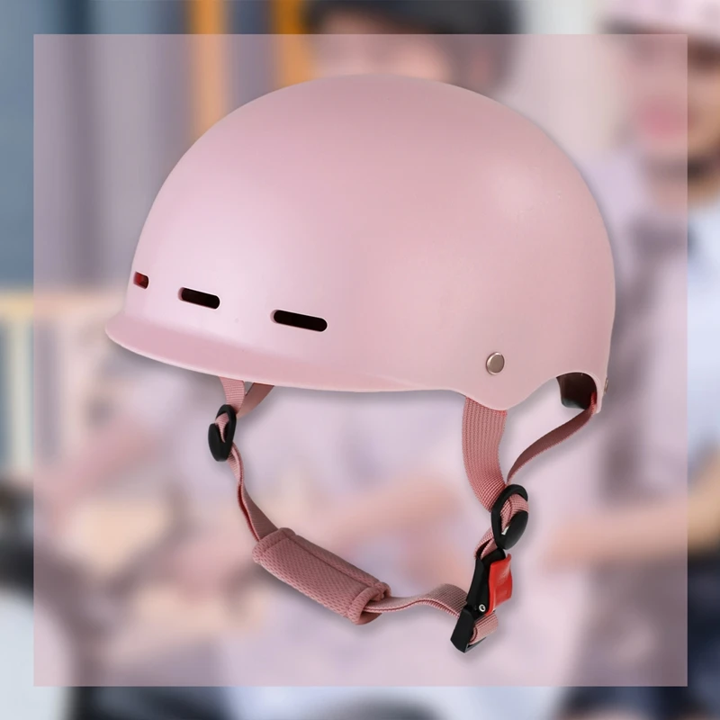 1PC New Helmet Adjustable Male And Female Summer Riding Half Helmet Four Seasons Universal Electric Car Brim Type Safety Helmets 2
