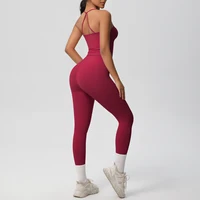 Halter Yoga Top Set Fitness Gym Suit Training Sleeveless Sport Gym Tops Crossover Back Sports Underwear  Tummy Control Slimming - Image 5