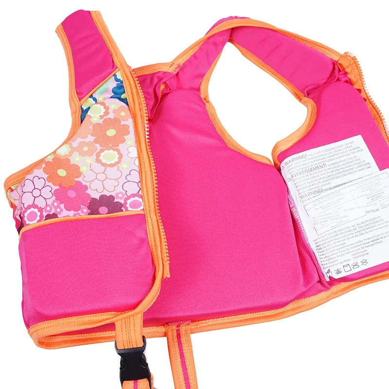 New Children Lifejacket Swimming Buoyancy Jacket Sleeveless Cartoon Vest Children Foam Swimsuit Lightweight Easy To Carry 4
