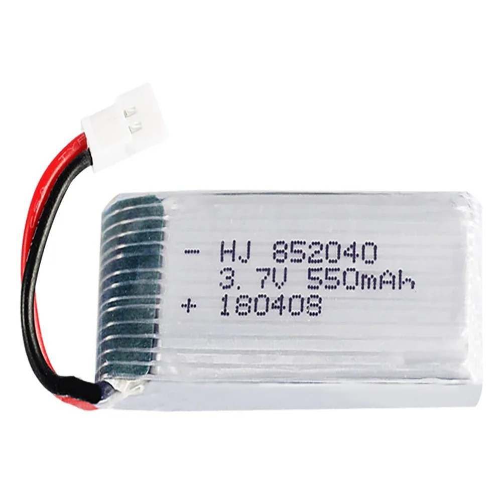 รูปสินค้า แบตเตอรี่ลิโพ 3.7V 550mAh พร้อมชาร์จ สำหรับโดรน