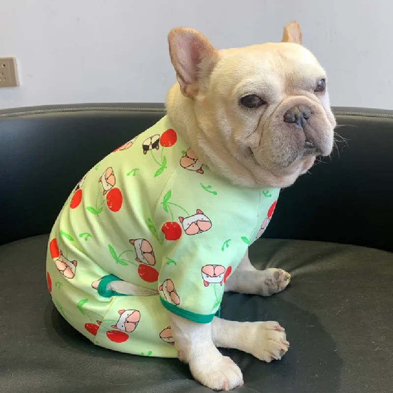 FrenchBulldogClothesJumpsuitPugDogClothingPajamasRompersPoodle