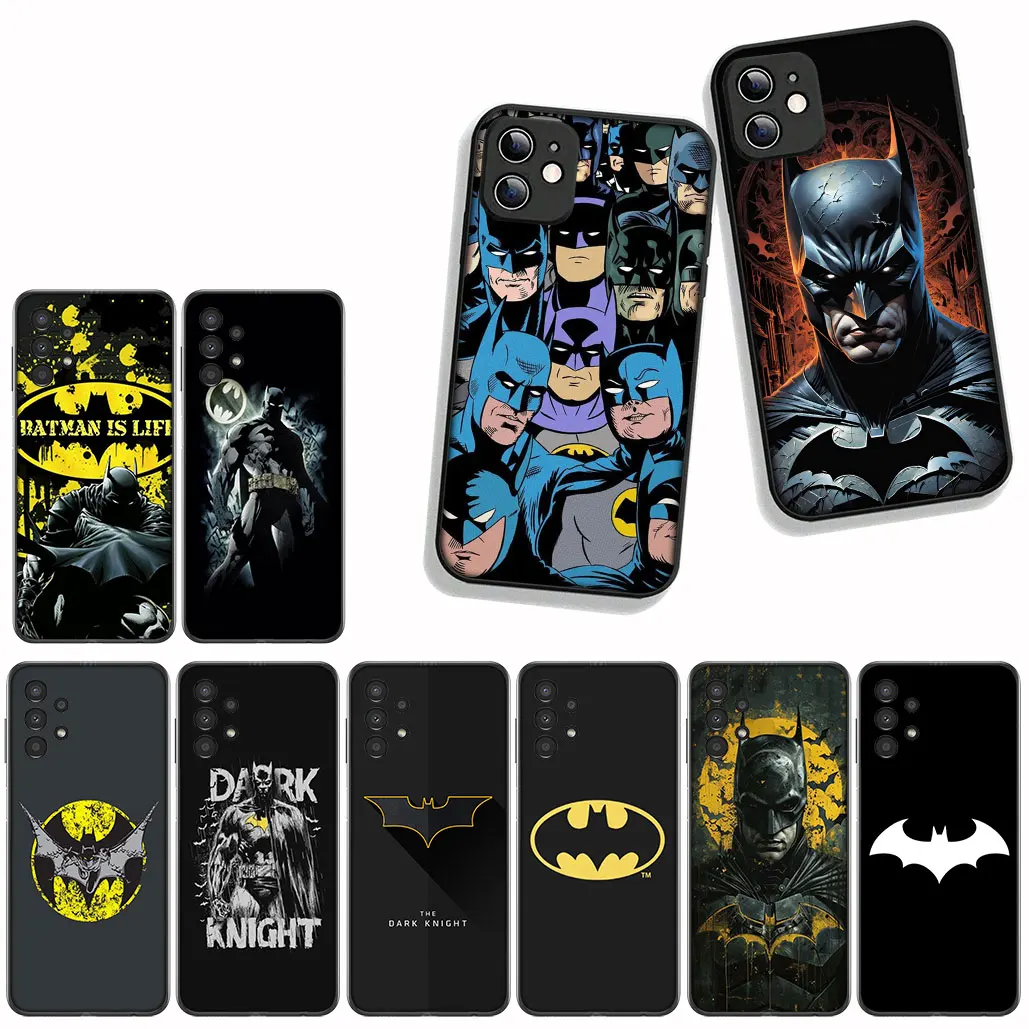 Sleek Batman-Inspired Protective Phone Case