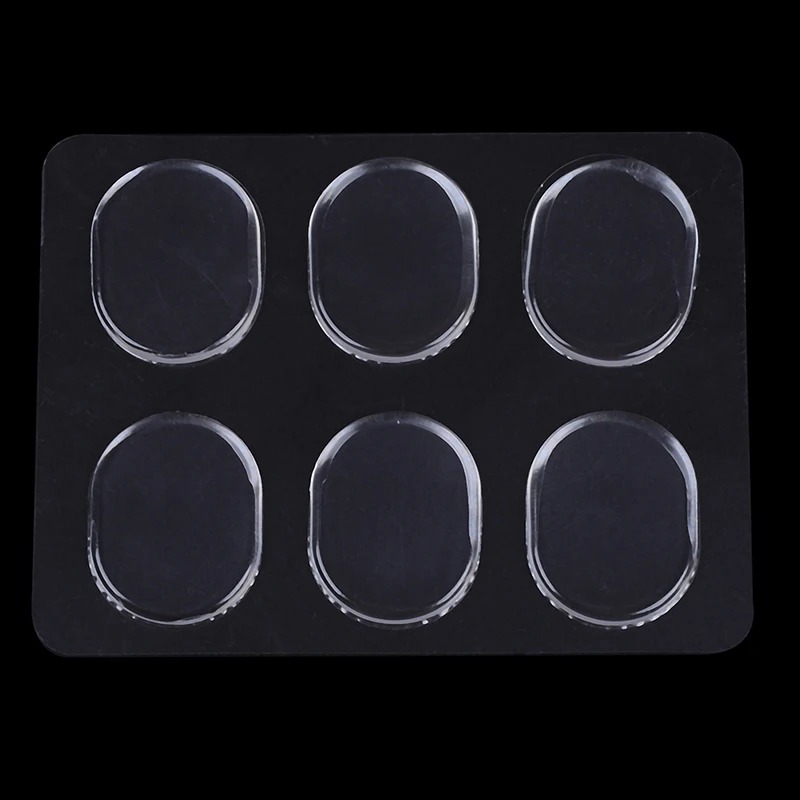 6Pcs Clear Self Adhesive Door Stopper Rubber Damper er Cabinet Bumpers Silicone Furniture Pads Cushion Protective Pad