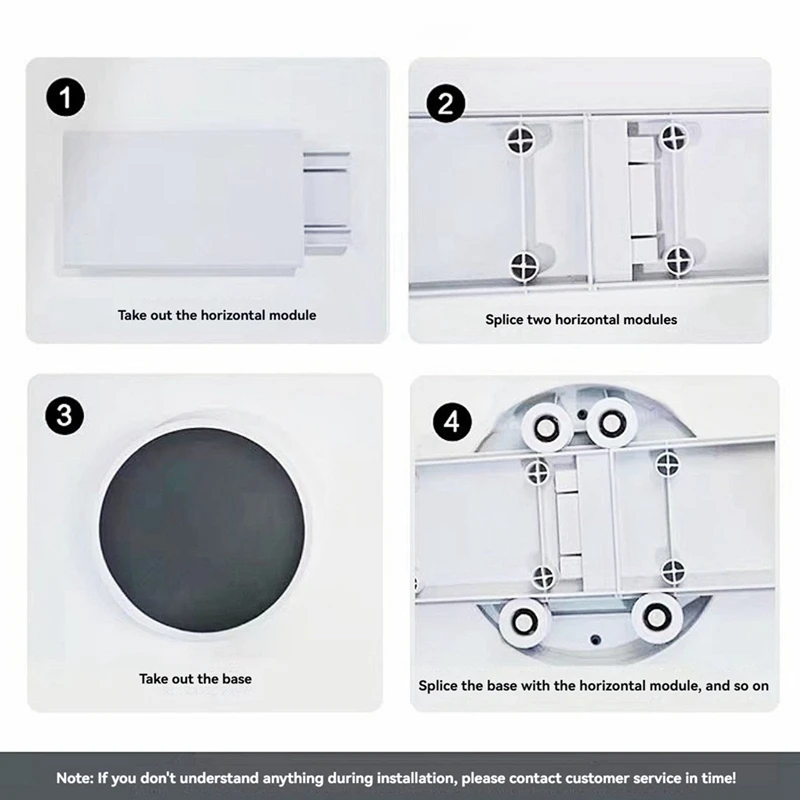 Lazy Susans Revolution Tray Expandable Portable Tabletop Rotating Serving Tray For Kitchen Dining Table 4