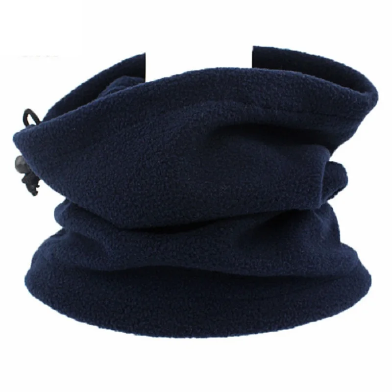 Cozy Polar Fleece Adjustable Neck Warmer for Winter Sports and Outdoor Activities