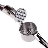 3 ซม.สแตนเลสสตีล Crusher ครัวรอบ Extrusion เครื่องมือกระเทียมกดผลไม้และผักเครื่องมือทําอาหาร 4