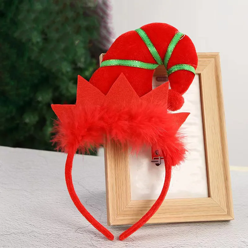 Women Girl Light Up Elf Hat Headwear LED Elves Headband Hair Hoop Holiday Party Wedding Decoration Christmas navidad