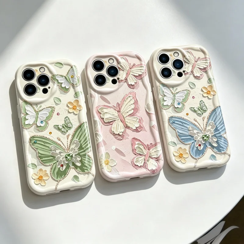 Stylish Butterfly Print Phone Case