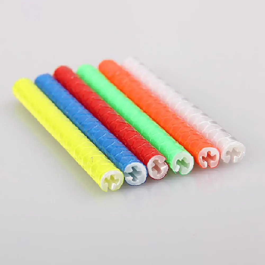 12Pcs/Pack MTB Bicycle Reflective Tube Wheel Spokes Tubes Strip Safety Warning Light Reflector Wheel Driving Safe Reflector Tape