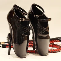 7''Spike Heel Ballet Shoes 18cm Heels Extreme High Heel Pumps - Image 4