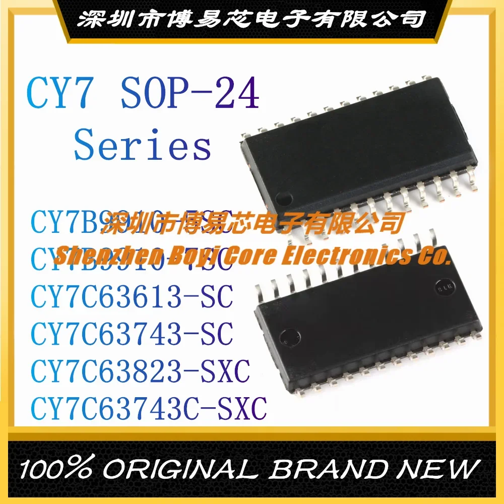 

CY7B9910 CY7B9910 CY7C63613 CY7C63743 CY7C63823 CY7C63743C SXC 5SC 7SC SC SOP-24 microcontroller (MCU/MPU/SOC)IC chip