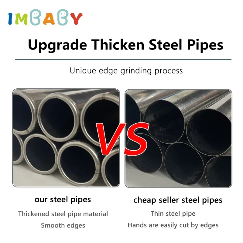 IMBABY ملعب الطفل كبير روضة أطفال آلة قابل للغسل ن...