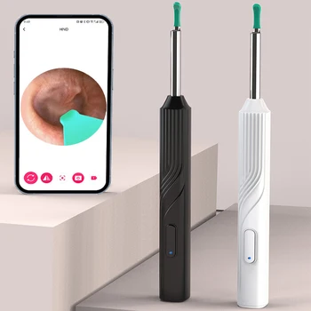 Wireless Visual Ear Pick Camera Ear Wax Removal Tool Picker  Earwax Cleaning Endoscope Kit Spoon Earpick 1