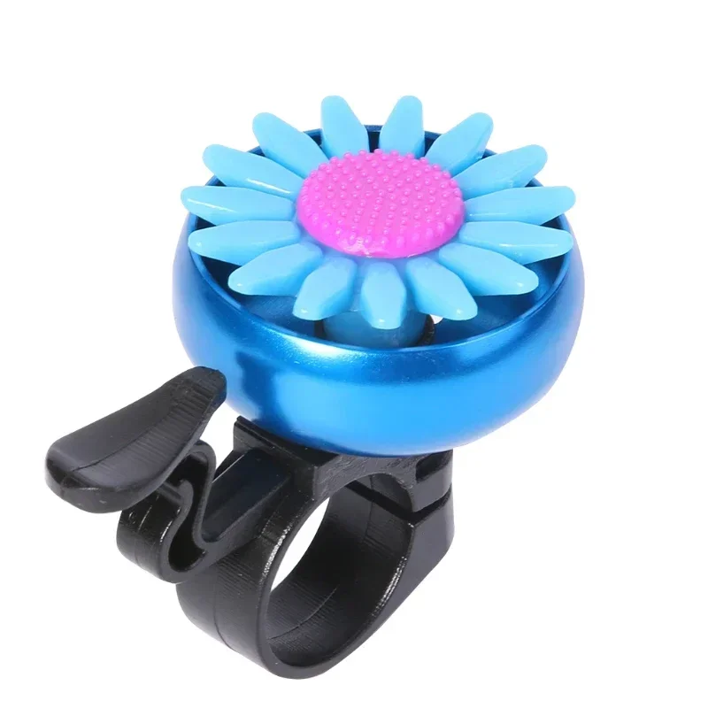 Multi-color Kids Bicycle Bell Daisy Flower Horns Bike Children Cycling Ring Alarm for Safety Cycling Handlebars Bike Accessories