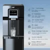 Cold Water Cooler with Ice Maker 3 or 5 Gallon Dispenser 18LBS Daily Ice Production Touch Control Panel High-Performance 3