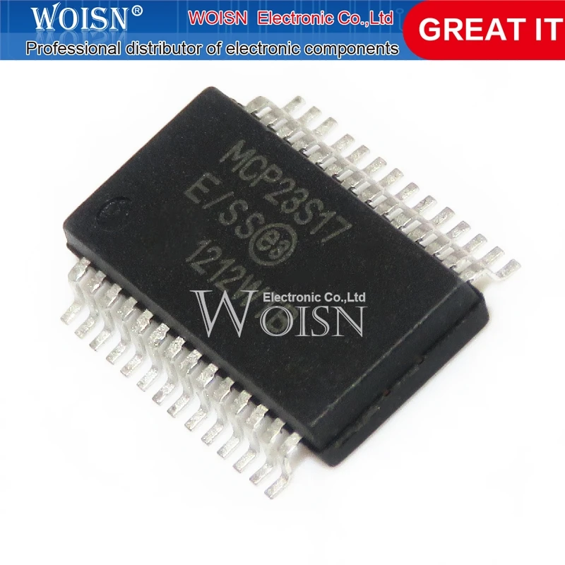 

5PCS MCP23S17-E/SS SSOP-28 MCP23S17ESS MCP23S17-E MCP23S17 SSOP28