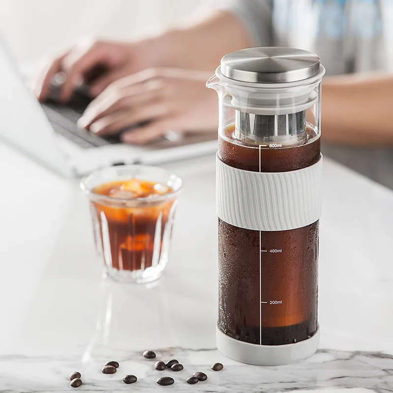 Leeseph Portable Airtight Cold Brew Iced Coffee Maker Tea Infuser