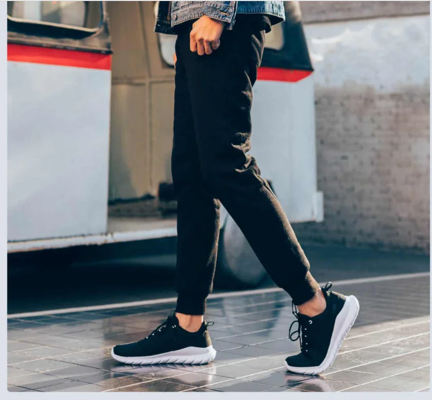 Men Sneakers FREETIE Leisure Shoes Men Lightweight Breathable Refreshing City Running Sneaker for Outdoor Sport