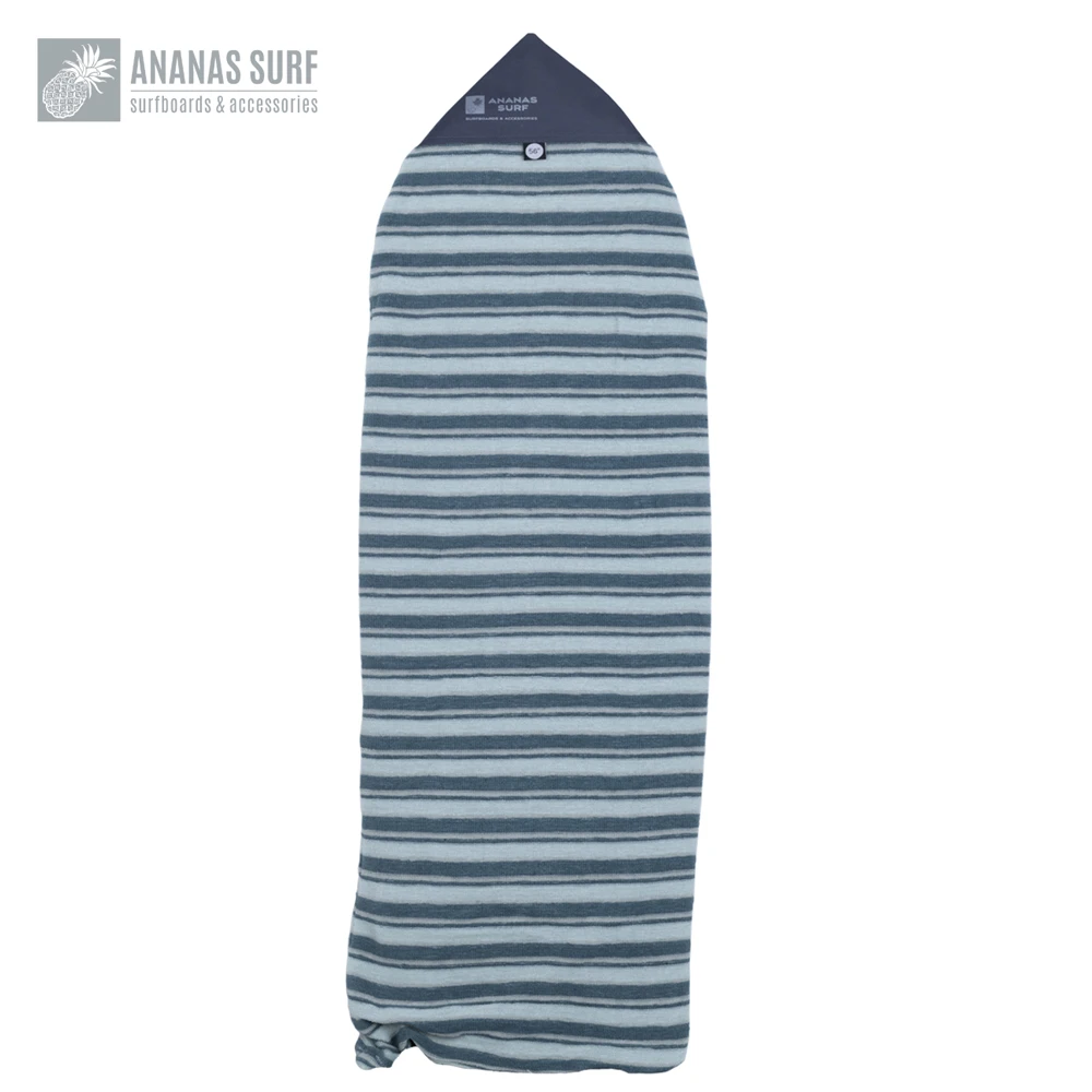 Ananas Surf 56in 143cm Short Surfboard Sock Soft Cover Skimboard Foil Board Wakesurf Protective Stretch Terry Fabrick