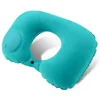 Travel Neck Pillow Comfortable Support Head 360 Degree Traveling Car Airplane Sleeping Head Supportive Press-inflatable Pillow 1
