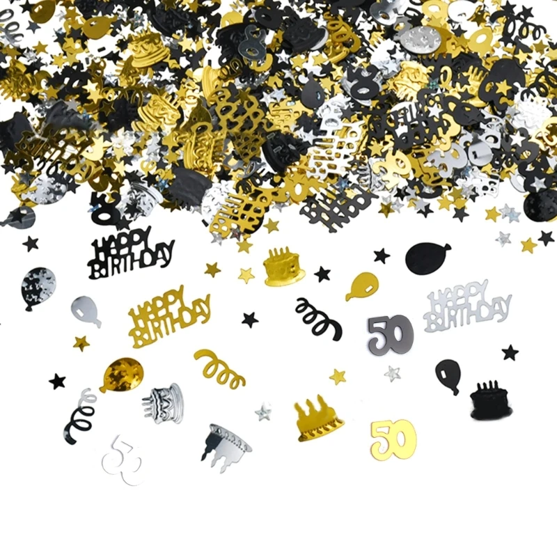 Birthday Party Confettis Gold Table Decoration For Party Decorations Paper Confetti