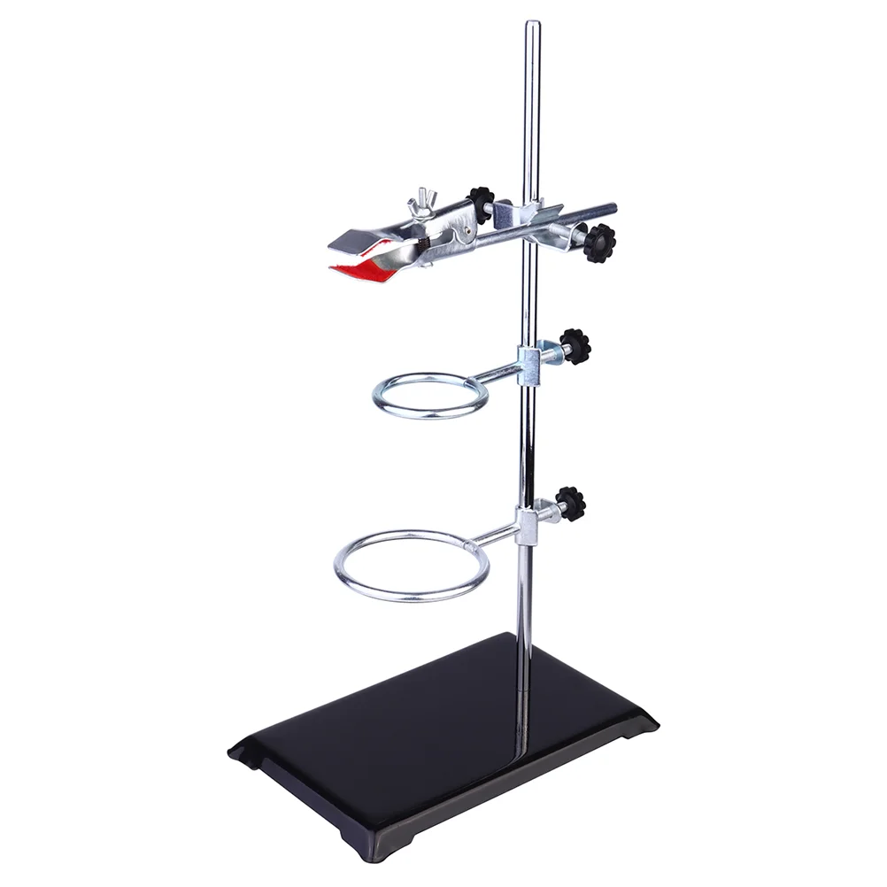 

Experimental Bench Iron Stand Chemistry Funnel Holder Laboratory Metalware Stainless Steel Test Tube Clamp Support Clamps