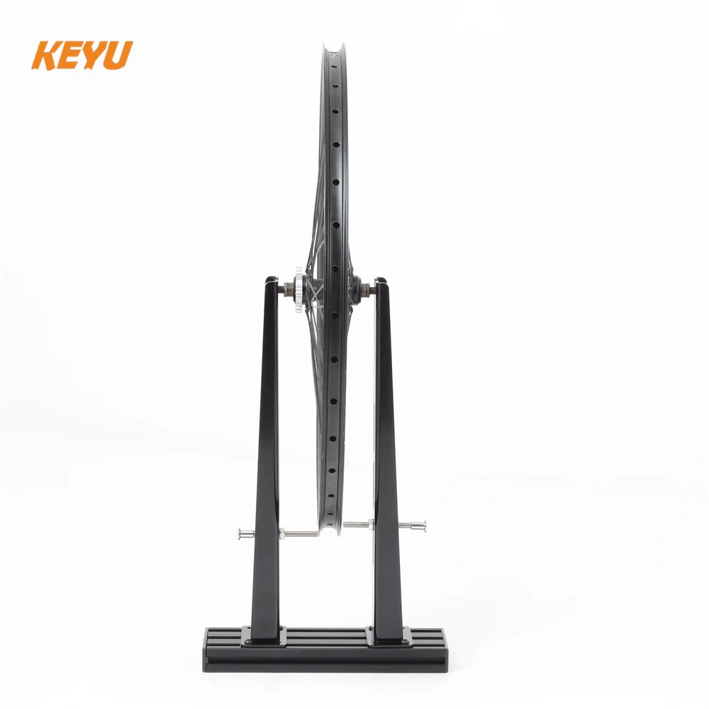 KEYU Professional Bicycle Wheel Truing Stand can adjust dropout Set Adjustment Rims MTB Road Bike Wheel Repair Tools