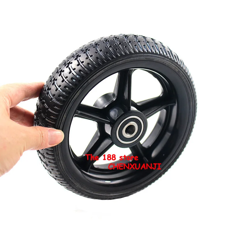 6.5 inch solid wheels 6.5-inch Explosion resistance non-inflatable tyre for electric scooters, Baby carriage