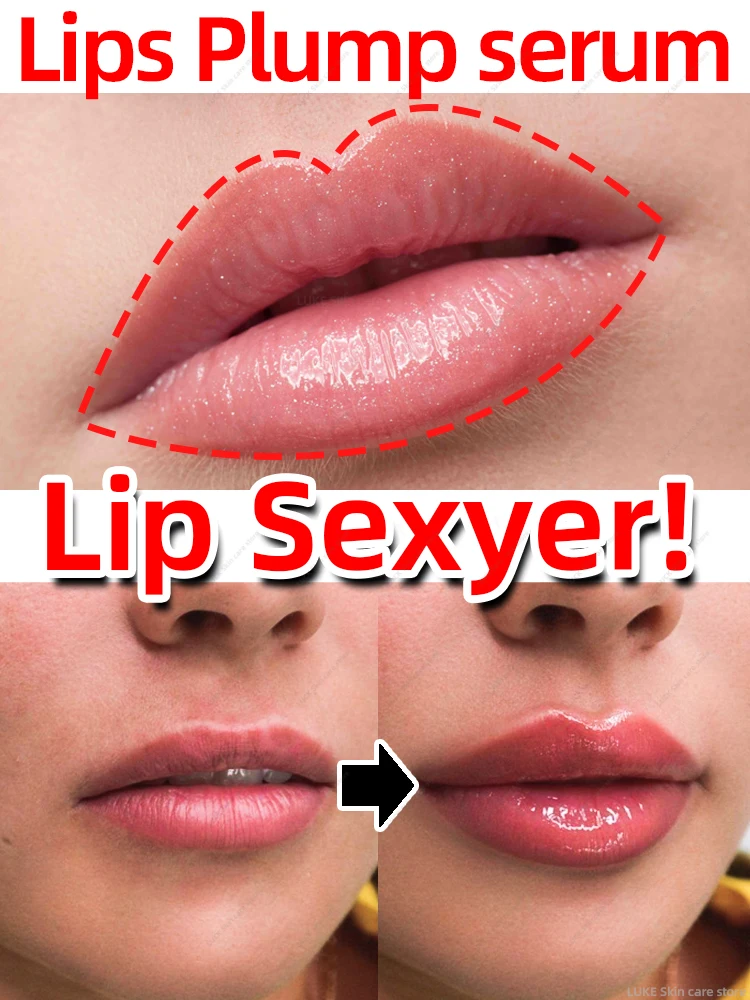 

Lips Plumping Gloss Lip Plump Serum Increase Instant Volumising