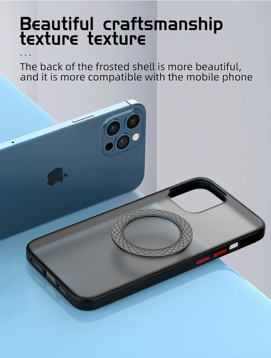 6 Anello Di Metallo Adesivo Per MagSafe Copertura Della