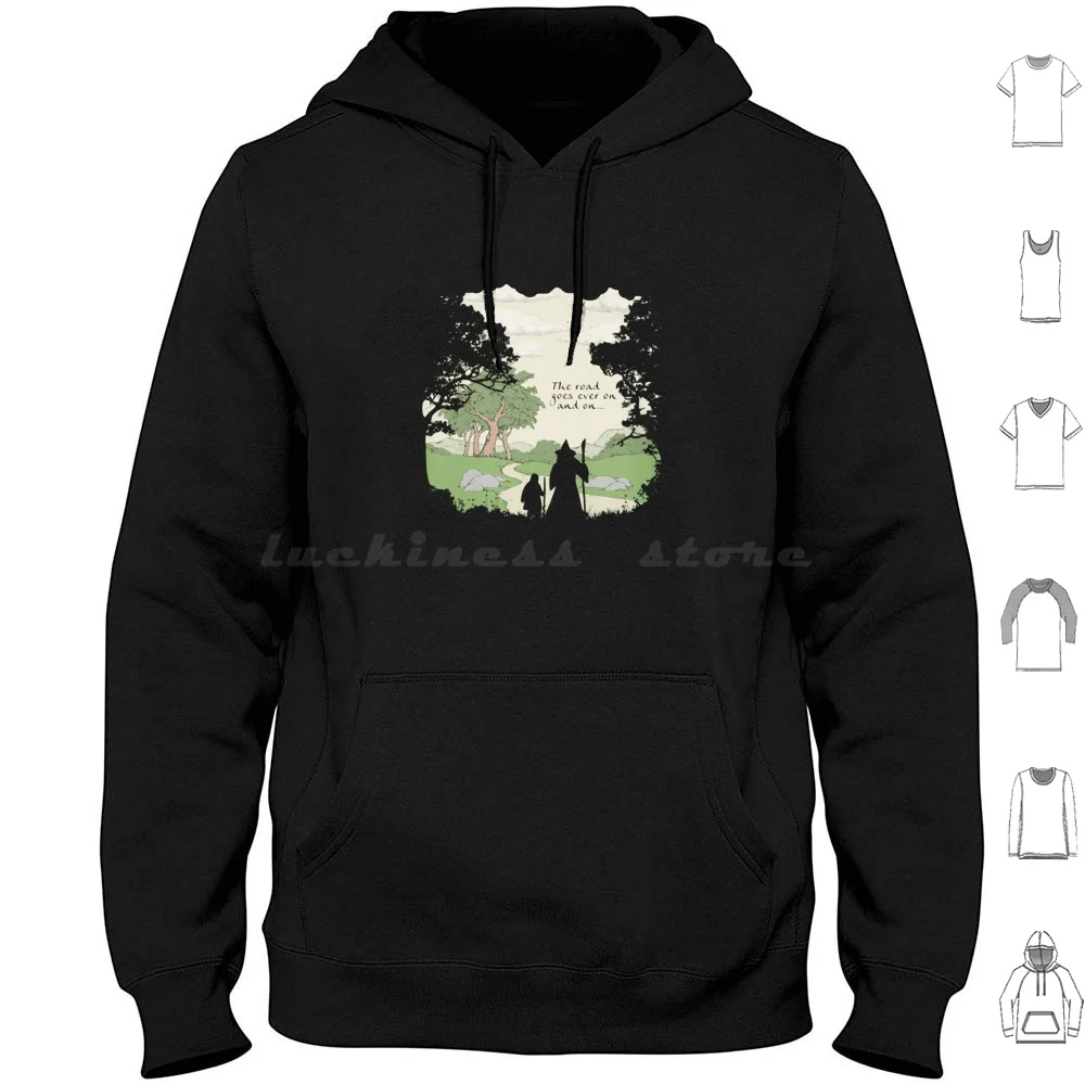 

Goes Ever On N On Hoodie cotton Long Sleeve The Movie The Tolkien Trending Men The Battle The Most Relevant The The Stuff