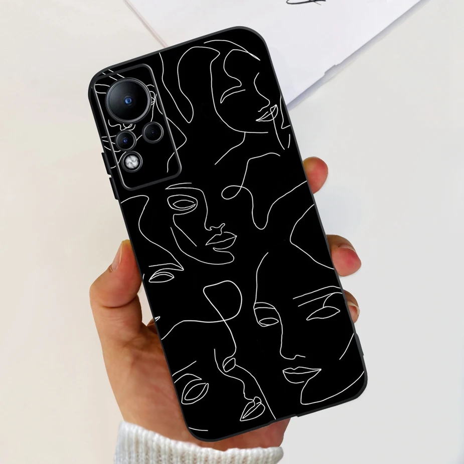 Cute Fashion Painted Soft TPU Case Cover - Stylish Protective s Capa
