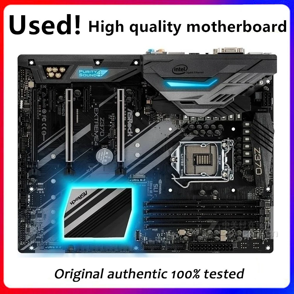 Per Scheda Madre Desktop Asrock Z370 Extreme4 Per Scheda Madre Intel Z370 Z370M Ddr4 Lga 1151 Originale Desktop Usata
