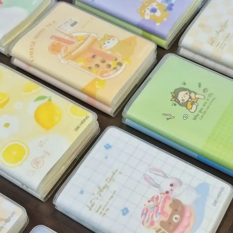 

Mini Pocket Plastic Cover Diary 100K Portable Small Notebook for Student