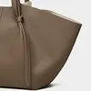 2025 New Women's Tote Bag Luxury Designer Genuine Leather Women Shoulder Bag Large Capacity Cowhide Handbags Birthday Gift 5