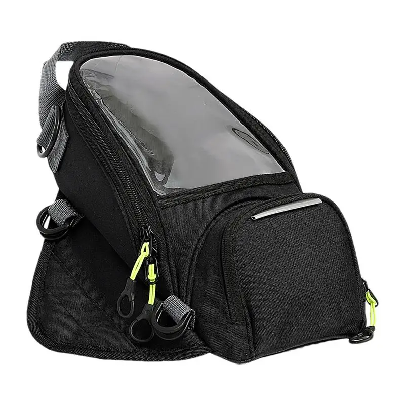 Magnetic Motorcycle Waterproof Bag Motorcycle Tank Bag Navigation Motorcycle Tank Backpack with Transparent Cell Phone Pocket