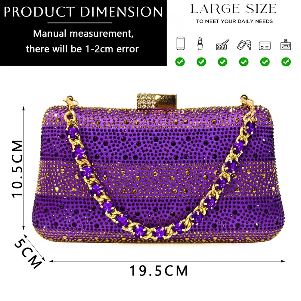Venus ChanItalian Style Evening Party Shoes And Bag Set Hollow Design Bag With Shoes Elegant Comfortable Mid-Heeled Women Shoes
