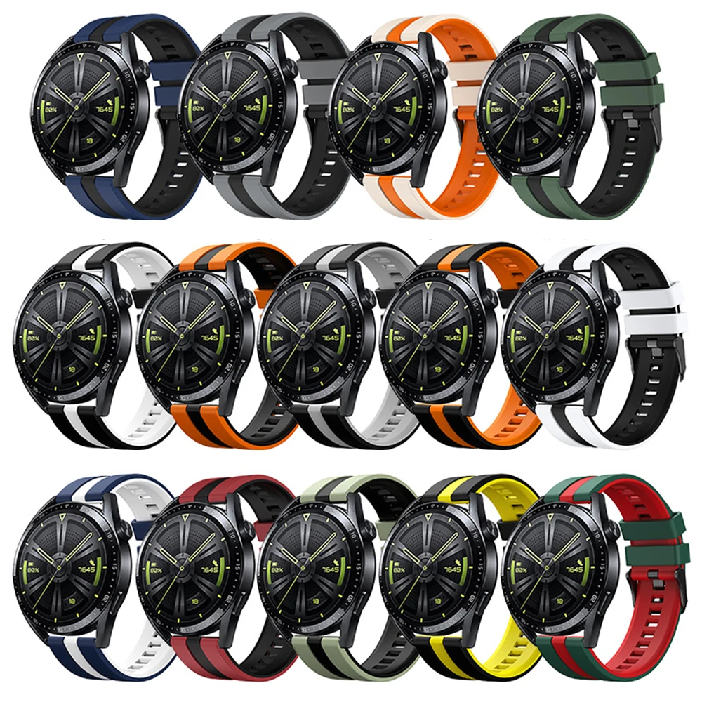 Premium Silicone Watch Strap - Universal 20/22mm Replacement Watchband
